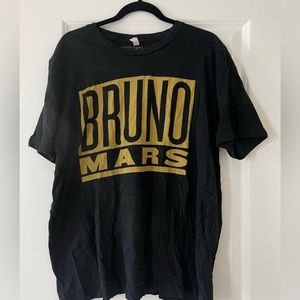 Bruno Mars 24K concert tee
